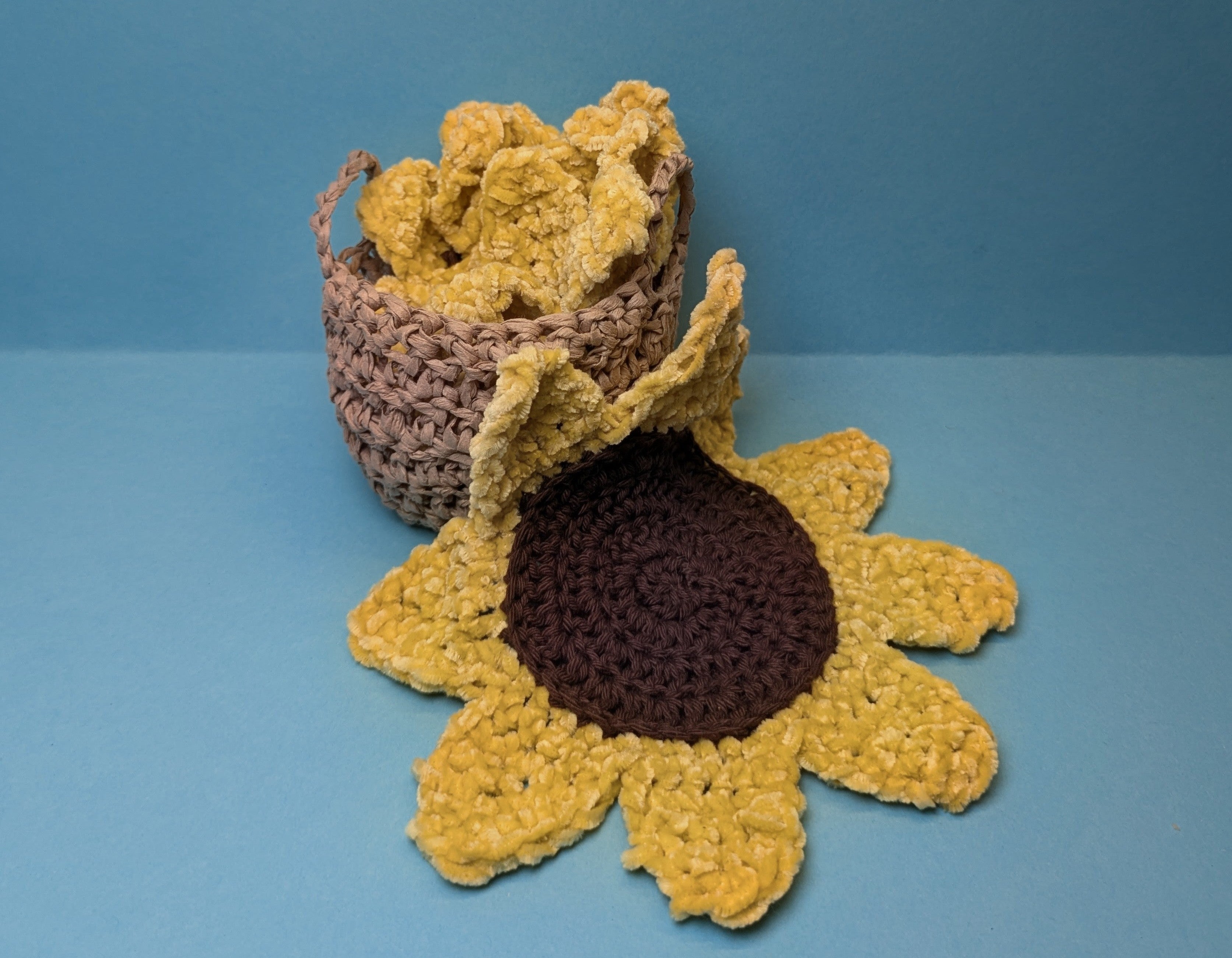 Sunflower Coasters